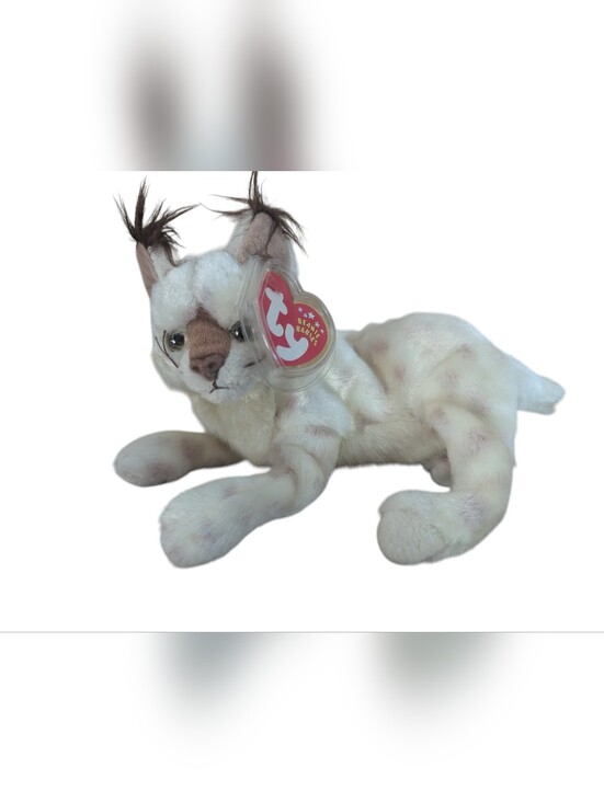 Ty Other - Ty Beanie Baby Tracks the Lynx - Rare Vintage 2001 Retired Plush